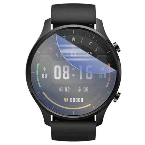 Защитная пленка для умных часов Xiaomi Mi Watch (гидрогелевая глянцевая)