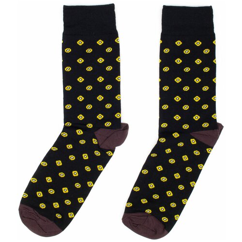 носки с принтом st friday socks casual plus red 38 41 Носки St. Friday, размер 38-41 , черный