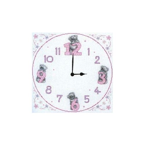 Набор для вышивания крестом Anchor Me to You. Tatty Teddy Clock, 30 см х 30 см. TT215 