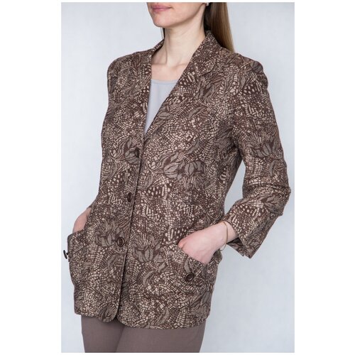 Пиджак Galar, размер 54, коричневый