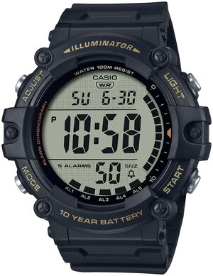 Наручные часы CASIO Collection AE-1500WHX-1A, черный