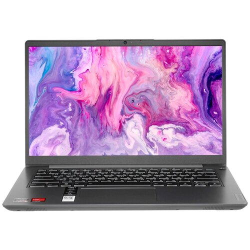 Ноутбук 14 IPS FHD Lenovo IdeaPad 3 grey AMD Ryzen 5 5500U8Gb256Gb SSDnoDVDVGA intno OS 82KT005QRE 4015500₽