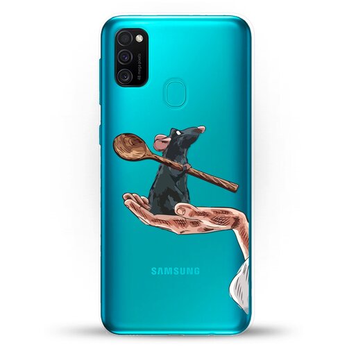 фото Силиконовый чехол реми на samsung galaxy m30s andy & paul
