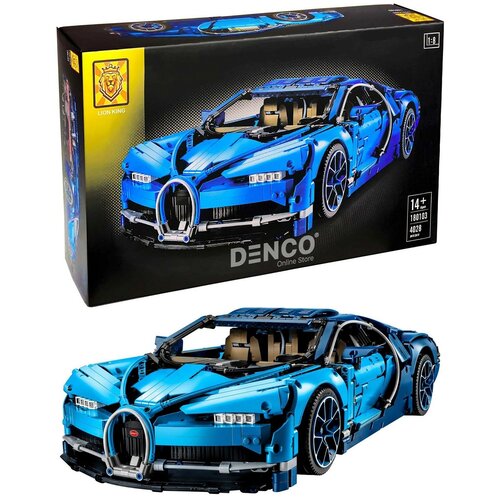 Конструктор Lion King Technic 180103 Bugatti Chiron, 4028 дет. конструктор technic racing club bugatti chiron 291 деталь