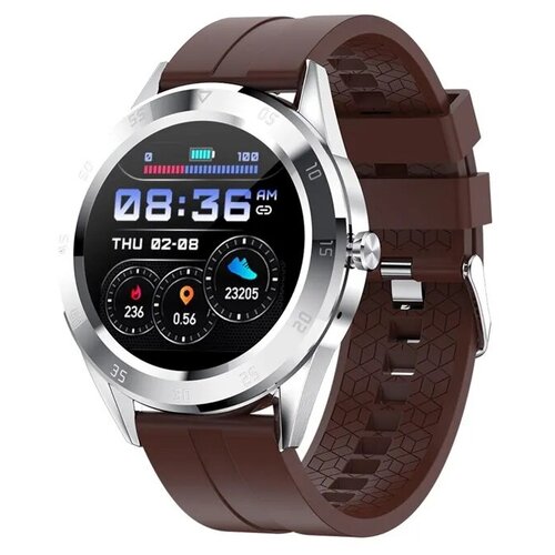 Умные часы Smart Sport Y10 Коричневый серебристый 179000₽
