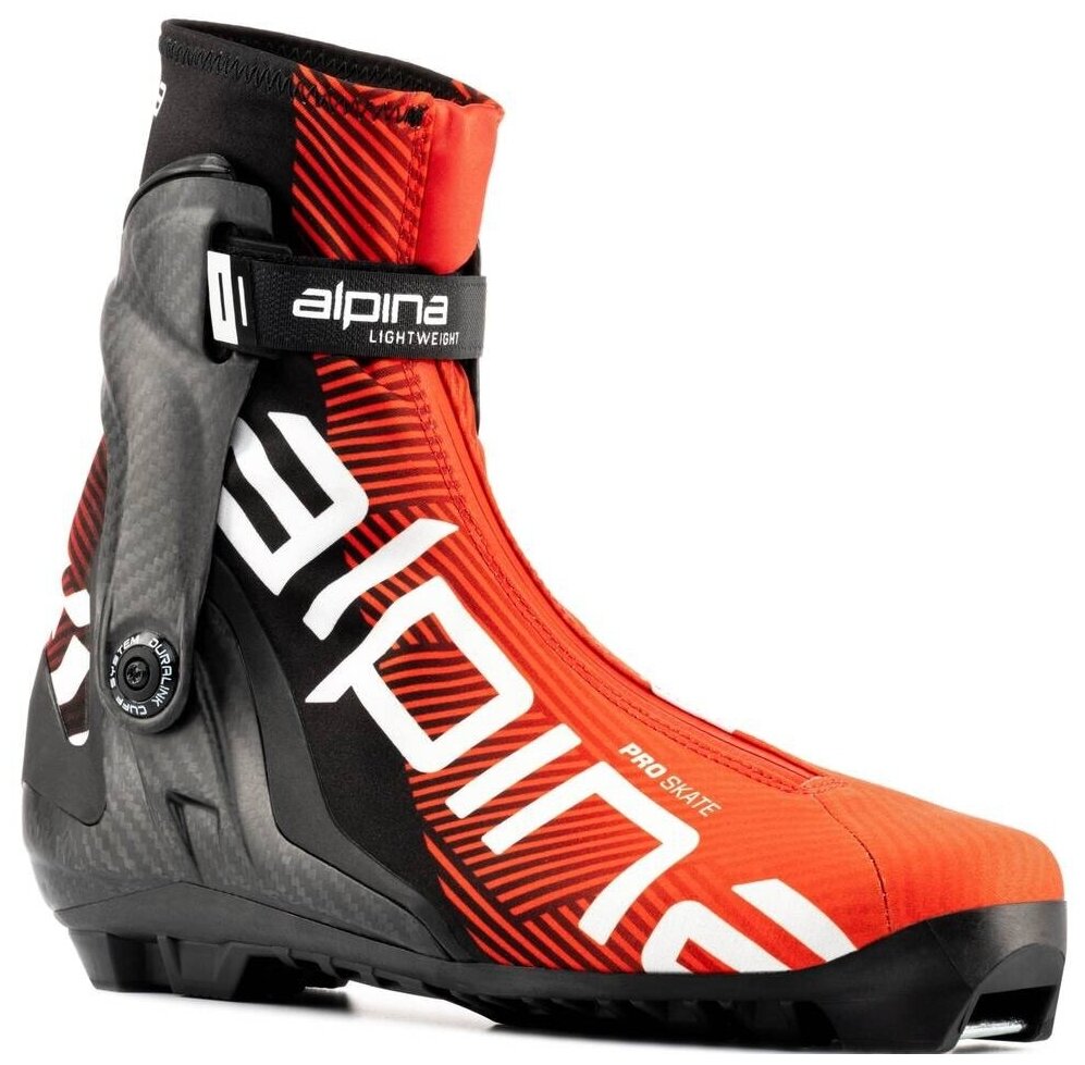 Лыжные ботинки Alpina PRO Skate Red/White/Black (EUR:41)