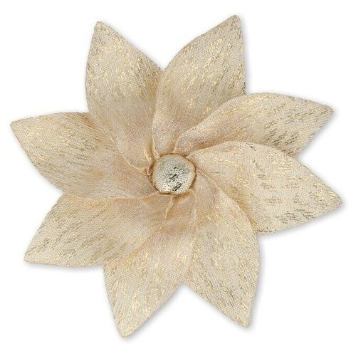 Декоративный цветок BLITZ Ромашка большая, №37, 3 шт, цвет 027-127 светло-золотой