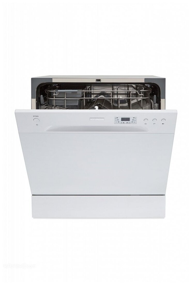 Посудомоечная машина Hyundai DT505 белый (компактная) - фотография № 2