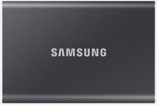 Изображение товара 2 ТБ Внешний SSD Samsung T7, USB 3.2 Gen 2 Type-C, серый
