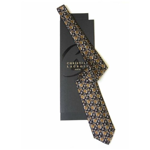 Стильный шелковый галстук CHRISTIAN LACROIX 31548