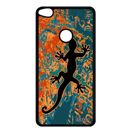 фото Дизайнерский чехол на телефон // huawei p8 lite 2017 // "саламандра" тритон ящерица, utaupia, цветной