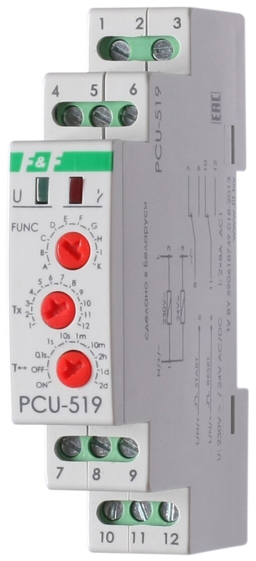 Таймер F&F PCU-519