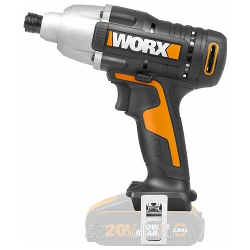 Worx WX291.9 worx винтоверт ударный аккумуляторный 20в 1х2ач кейс wx291