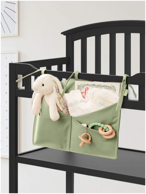 JuJuBe (США) Органайзер на кроватку Crib Organizer Embroidered Jade