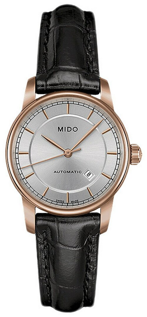 Наручные часы Mido Baroncelli Часы Mido Baroncelli M7600.3.10.4, серебряный