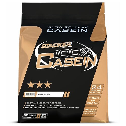 levelup 100% casein 908 g черника Stacker2 100% Casein Пакет, шоколад, 908 гр.