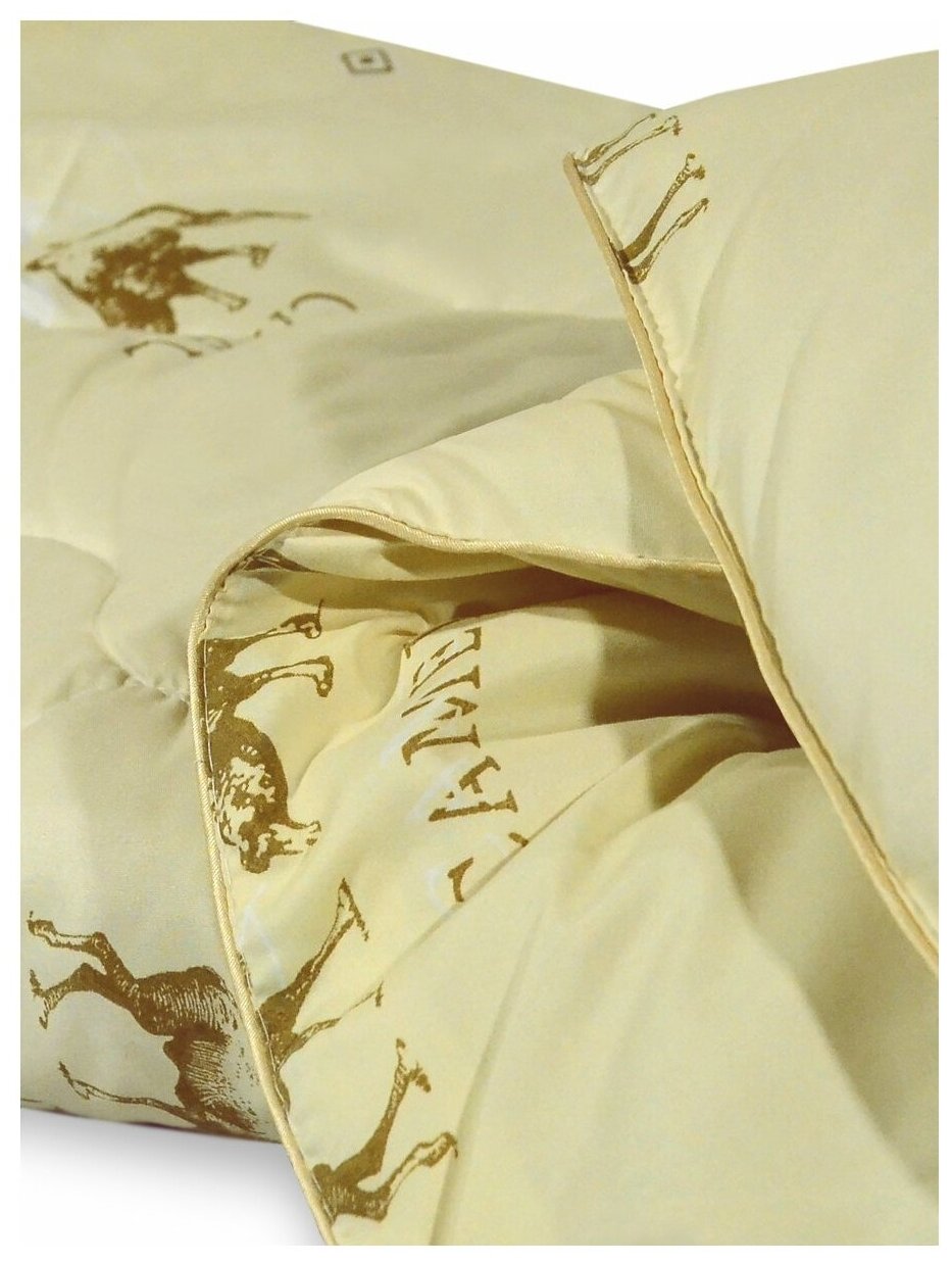Одеяло Эльф из верблюжей шерсти 200х220 см евростандарт - фотография № 6