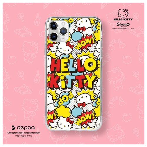 фото Чехол для apple iphone 11 pro hello kitty, мульти, deppa 107352