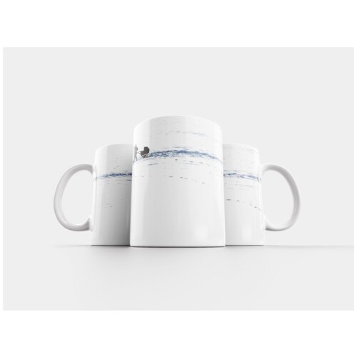 фото Кружка "зима, снег, бродяга" 320 мл lotsprints