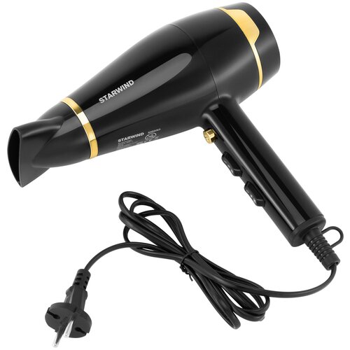 Фен Starwind SHD 6063 2200Вт черныйхром 198400₽