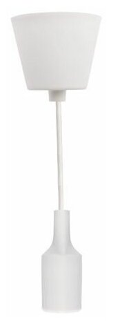 Светильник подвесной E27 шнур 1 м белый REXANT - фотография № 10