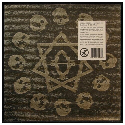 Виниловая пластинка Cold Spring Trepaneringsritualen – Deathward, To The Womb