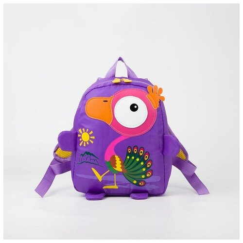 фото Рюкзак детский, отдел на молнии, цвет сиреневый yandex market