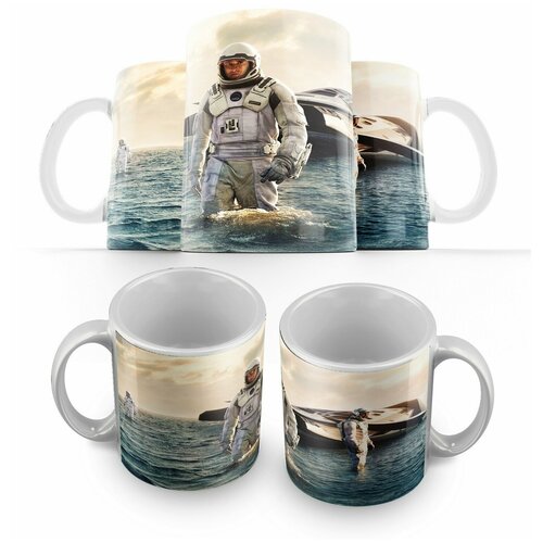 фото Кружка белая интерстеллар (фильм, фантастика, космос) -1 creative mug