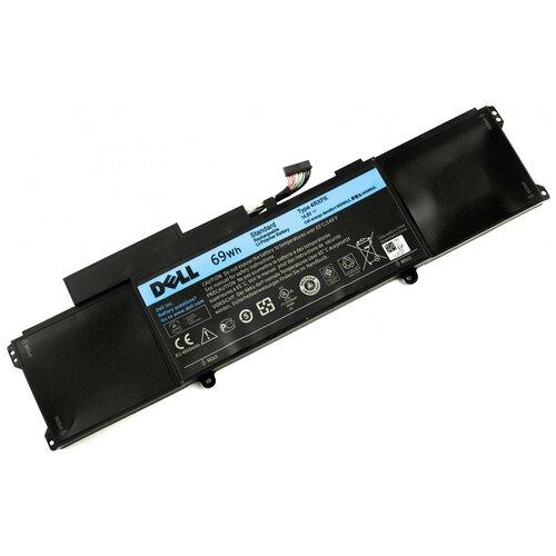 Аккумулятор для ноутбука Dell XPS 14-L421x (14.8V 4600mAh) Original P/N: 4RXFK, C1JKH аккумуляторная батарея для ноутбука dell xps 14 l421x 4rxfk 14 8v 69wh