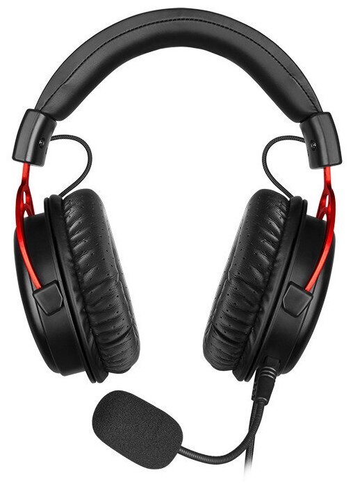 Наушники с микрофоном SVEN AP-G1000MV черный/красный 2.2м мониторные оголовье (SV-020361)