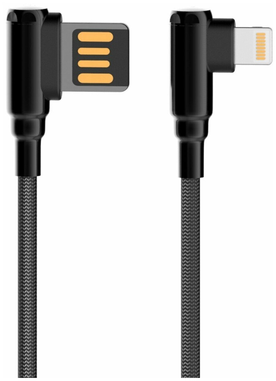 Кабель Ldnio LS422 USB - Lightning 2.4A 2m Gray LD_B4627 - фото №3