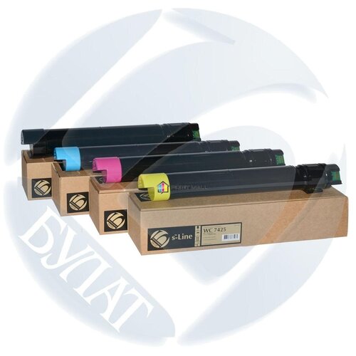 Картридж для Xerox WorkCentre 7425, 7435 (26000 стр.) Black (Bulat s-Line) 006R01399 картридж xerox 006r01399 25000 стр черный