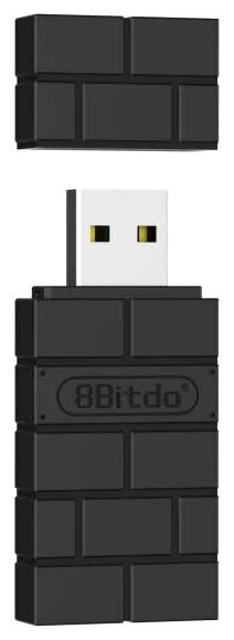 Беспроводной USB-адаптер 8BitDo V.2.0 (черный)