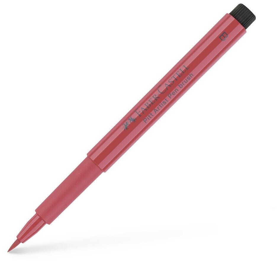 Ручка капиллярная Faber-Castell "Pitt Artist Pen Brush" цвет 219 багровый, пишущий узел "кисть", 290142