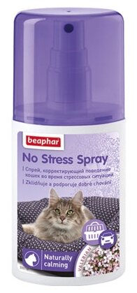 Beaphar Успокаивающий спрей для кошек 125мл (No Stress Ноme) (сезон) | No Stress Home Spray 125ml, 0,153 кг