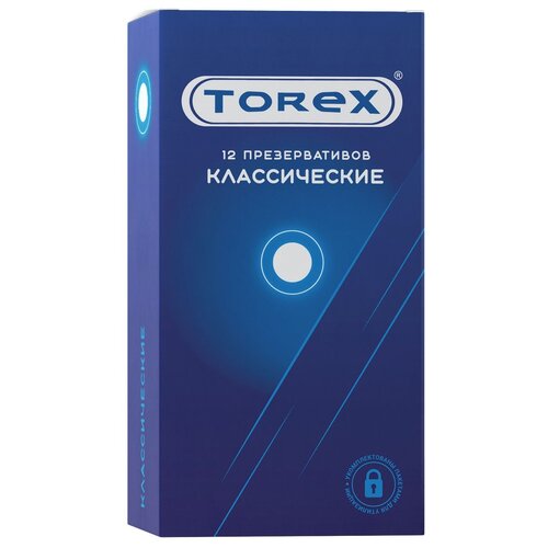 Презервативы TOREX Классические, 12 шт. гладкие презервативы torex party классические 12 шт