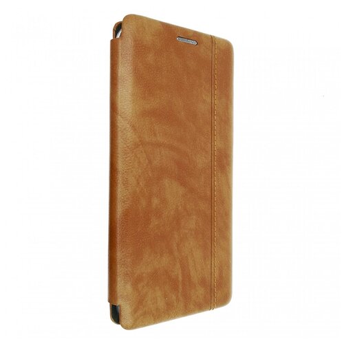 фото Чехол книжка xiaomi redmi note 8t derbi open book-1 светло-коричневый