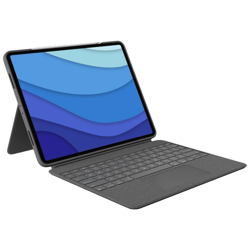 Клавиатура Logitech Keyboard Combo Touch for iPad Pro 12.9in (5th gen) Grey 920-010187