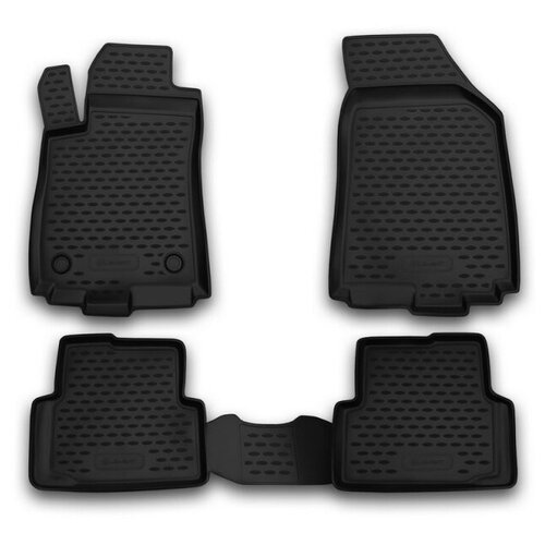 фото Коврики в салон citroen c4, 2011- 4 шт. (полиуретан) element арт. carcrn10035h