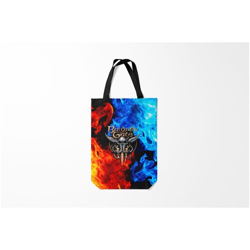 фото Сумка-шоппер / 31х42 см / геймерам / baldurs gate baldurs burnettie