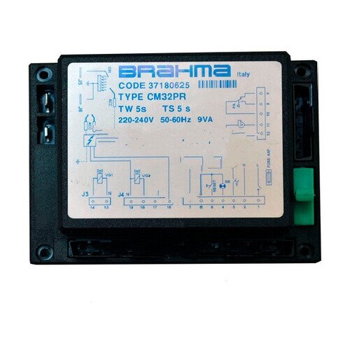 трансформатор розжига brahma tr2 a 15909105 Блок управления горением Brahma CM32PR 37180625