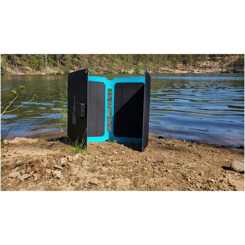 Солнечная батарея походная солнечная зарядка 20Вт 2xUSB power bank 30000 мАч с быстрой зарядкой 995000₽