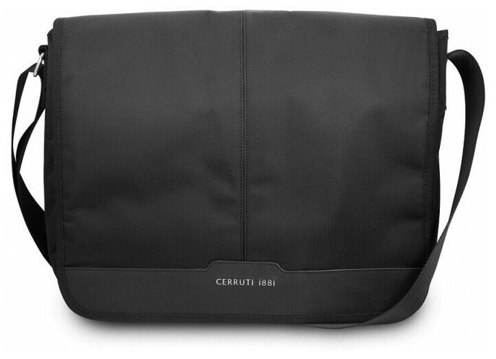 Сумка Cerruti Messenger bag для ноутбука до 15 дюймов, черная