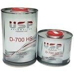 Комплект (отвердитель для лака, лак) USP AUTOMOTIVE Premium D-700 HS 2:1 Clear Coat, 2 шт. - изображение