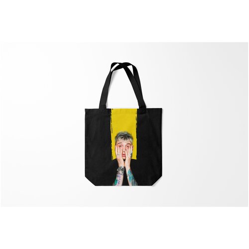 фото Сумка-шоппер / 40х40 см / rap / machine gun kelly colson baker burnettie