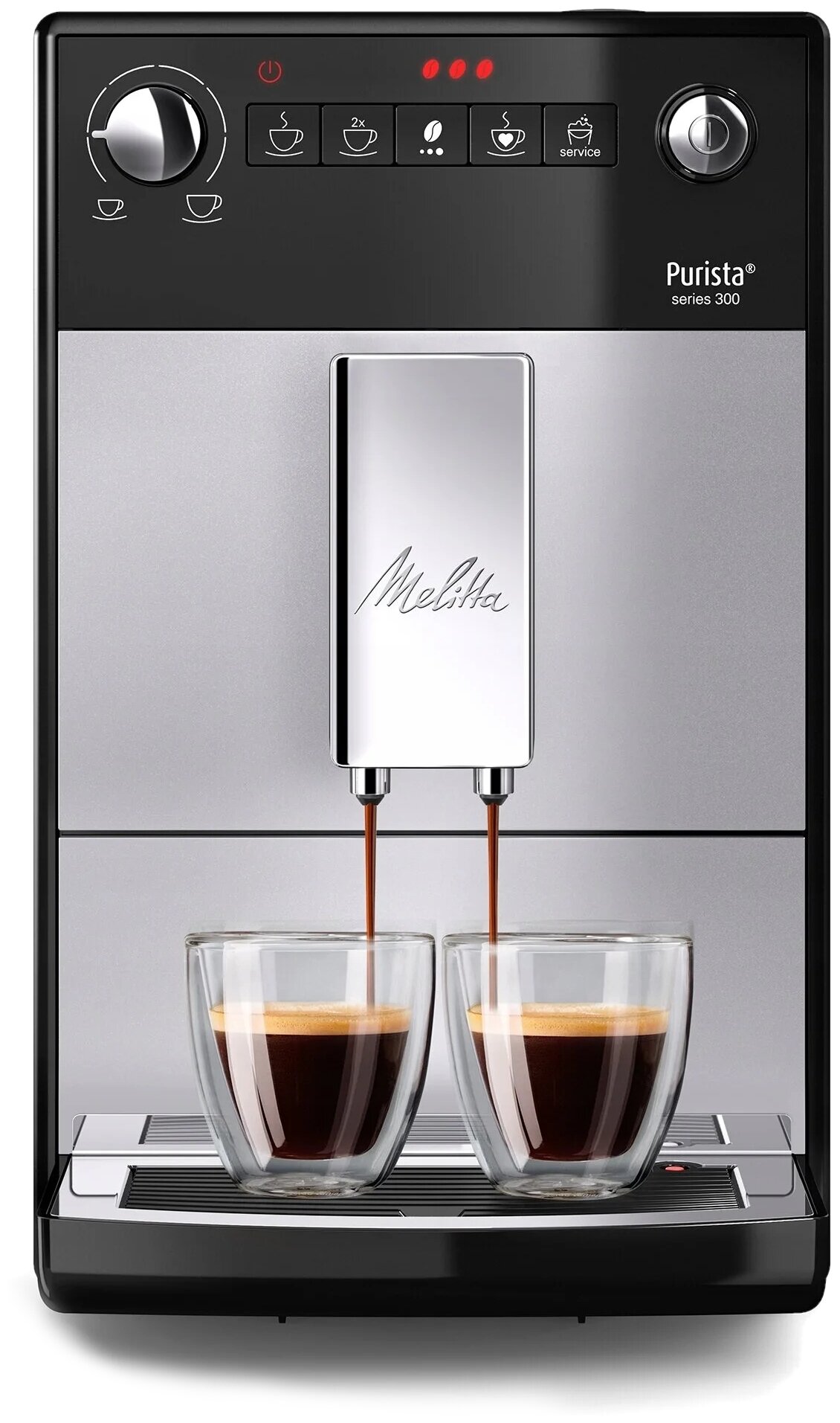 Кофемашина Melitta Caffeo F 230-101 Purista серебро - фотография № 2