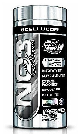  CELLUCOR   NO3 Chrome 180.