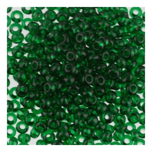 Бисер круглый 2 10/0 Gamma, 50 грамм, цвет: B108 зеленый (50060)