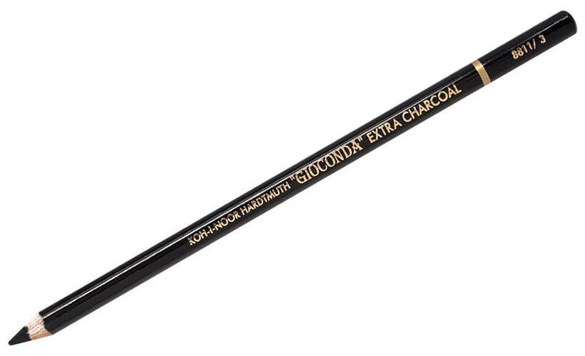 Уголь в карандаше 4.2 мм Koh-I-Noor GIOCONDA 8811/3, картонная упаковка