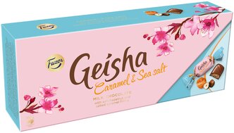 Набор конфет Fazer Geisha Caramel & Sea Salt из молочного шоколада, 270 г